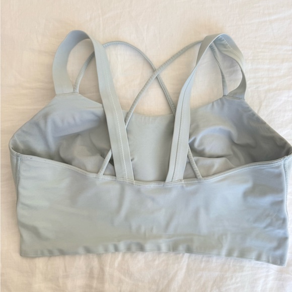 Lululemon Like a Cloud Longline Light Support sz 12, D/DD Cup Sports Bra - Mint - Picture 10 of 12